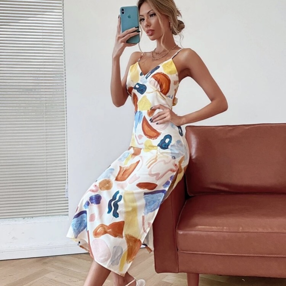 Abstract dress